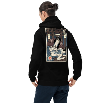 Samurai Tattoo Artist Ukiyo-e Unisex Hoodie - Samurai Original