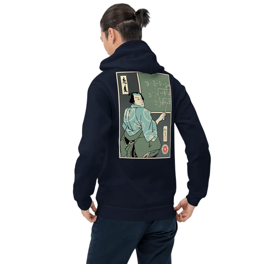 Samurai Teacher Ukiyo-e Unisex Hoodie - Samurai Original