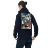 Samurai Writer Book Ukiyo-e Unisex Hoodie - Samurai Original