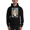 Samurai & Cat Funny Japanese Ukiyo-e Unisex Hoodie - Samurai Original