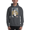 Samurai & Cat Funny Japanese Ukiyo-e Unisex Hoodie - Samurai Original