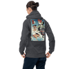 Samurai vs Demon Covid Ukiyo-e Unisex Hoodie Samurai Original