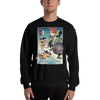 Samurai vs Demon Covid Ukiyo-e Unisex Sweatshirt Samurai Original