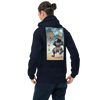 Samurai vs Virus Demon 3 Ukiyo-e Unisex Hoodie - Samurai Original