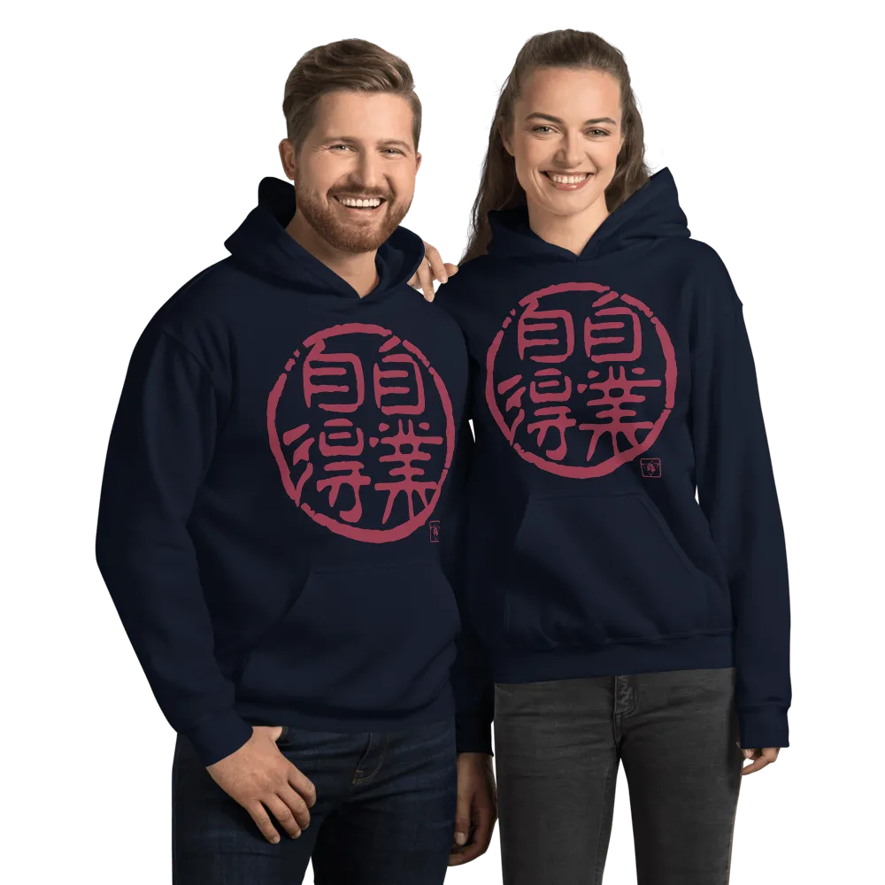 You Reap What You Sow 2 Quote Hanko Unisex Hoodie Samurai Original