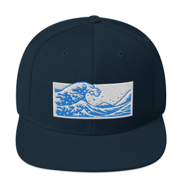 Tsunami Japan Snapback Hat