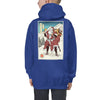 Samurai Santa Claus Merry Christmas Ukiyo-e Funny Kids Hoodie