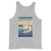 Samurai Sailor Sailboat Ukiyo-e Unisex Tank Top