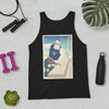 Samurai Carpenter 5 Wood Artisan Ukiyo-e Unisex Tank Top - Samurai Original