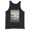 Samurai Sailor Sailboat Ukiyo-e Unisex Tank Top