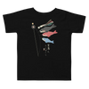 Koinobori Carp Flag Japanese Ukiyo-e Toddler Short Sleeve Tee -