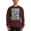 Samurai Scuba Diver Ukiyo-e Unisex Sweatshirt