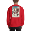 Santa Samurai Ukiyo-e Unisex Sweatshirt