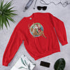 Santa Samurai Ukiyo-e Unisex Sweatshirt