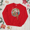 Santa Samurai Ukiyo-e Unisex Sweatshirt