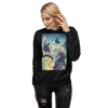 Skeleton Samurai & Geisha Gift For Valentine Unisex Premium Sweatshirt