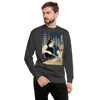 Samurai Carpenter 4 Wood Artisan Ukiyo-e Unisex Fleece Pullover - Samurai Original