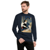 Samurai Carpenter 4 Wood Artisan Ukiyo-e Unisex Fleece Pullover - Samurai Original