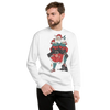 Santa Claus Photographer Camera Ukiyo-e Unisex Premium Sweatshirt