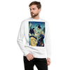 Skeleton Samurai & Geisha Gift For Valentine Unisex Premium Sweatshirt