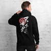 Tenka Fubu Oda Nobunaga Kanji Calligraphy Back Unisex Hoodie