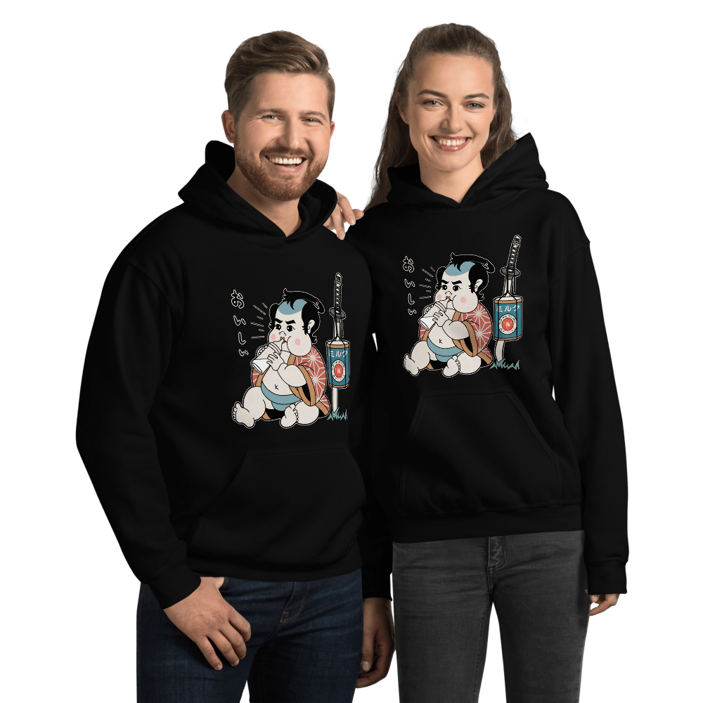 Sumo Baby Funny Unisex Hoodie - Samurai Original