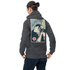 Samurai Photographer 2 Camera Ukiyo-e Unisex Hoodie - Samurai Original