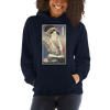 Geisha DJ Turntable Music Japanese Ukiyo-e Unisex Hoodie - Navy / S