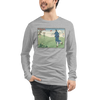 Samurai Disc Golf Ukiyo-e Unisex Long Sleeve Tee - Samurai Original