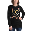 Koi Fish Japanese Ukiyo-e Unisex Long Sleeve Tee -