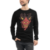 Hannya Japanese Ukiyo-e Unisex Long Sleeve Tee -