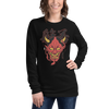 Hannya Japanese Ukiyo-e Unisex Long Sleeve Tee -