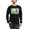 Samurai Disc Golf Ukiyo-e Unisex Long Sleeve Tee - Samurai Original