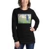 Samurai Disc Golf Ukiyo-e Unisex Long Sleeve Tee - Samurai Original