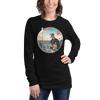 Skeleton Programmer Coding Ukiyo-e Unisex Long Sleeve Tee