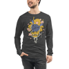 Samurai French Bulldog Unisex Long Sleeve Tee - Samurai Original