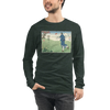 Samurai Disc Golf Ukiyo-e Unisex Long Sleeve Tee - Samurai Original