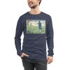 Samurai Disc Golf Ukiyo-e Unisex Long Sleeve Tee - Samurai Original