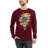 Samurai French Bulldog Unisex Long Sleeve Tee - Samurai Original