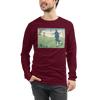 Samurai Disc Golf Ukiyo-e Unisex Long Sleeve Tee - Samurai Original