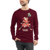 Santa Samurai Christmas Ukiyo-e Unisex Long Sleeve Tee