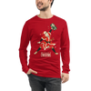 Santa Samurai Christmas Ukiyo-e Unisex Long Sleeve Tee