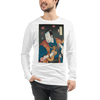 Samurai Ukulele String Instrument Ukiyo-e Unisex Long Sleeve Tee