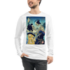 Skeleton Samurai & Geisha Gift For Valentine Unisex Long Sleeve Tee