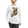 Samurai Boxer Dog Ukiyo-e Unisex Long Sleeve Tee - Samurai Original