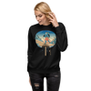 Samurai Trekking Ukiyo-e Unisex Premium Sweatshirt