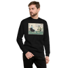 Samurai Psychologist Ukiyo-e Unisex Premium Sweatshirt - Samurai Original