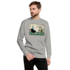 Samurai Psychologist Ukiyo-e Unisex Premium Sweatshirt - Samurai Original