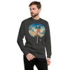 Samurai Trekking Ukiyo-e Unisex Premium Sweatshirt