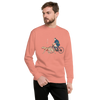 Samurai Cycling With DogLabrador Retriever Unisex Premium Sweatshirt - Samurai Original